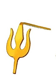 Picture of The significance of Kor (sickle) in Trishul (trident) ritual and its spiritual meaning